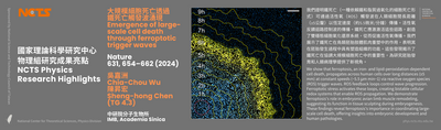 [NCTS Physics Research Highlights] Chia-Chou Wu & Sheng-hong Chen 'Emergence of large-scale cell death through ferroptotic trigger waves', Nature 631, 654-662 (2024)